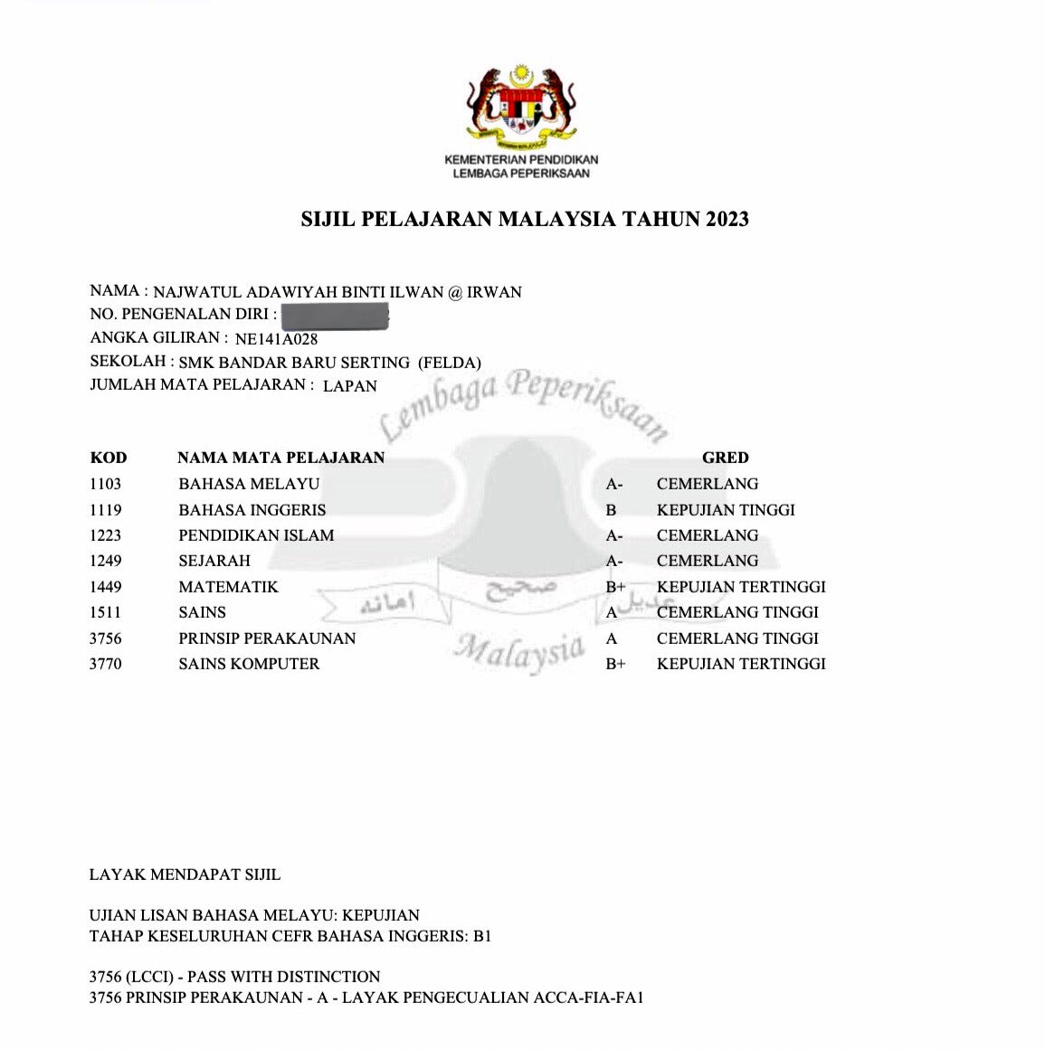 wwawajkp's tweet photo. alhamdullilah ๐ค
#batch06
#Spm2023 https://t.co/35TfiH72Zh