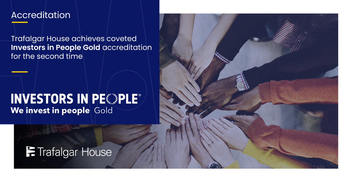 We're proud to announce that Trafalgar House has achieved its second @IIP Gold accreditation! This prestigious award highlights our dedication to creating a supportive work environment.
trafalgarhouse.co.uk/resources/pres…
#InvestorsInPeople #GoldAccreditation #EmployeeWellbeing #Pensions