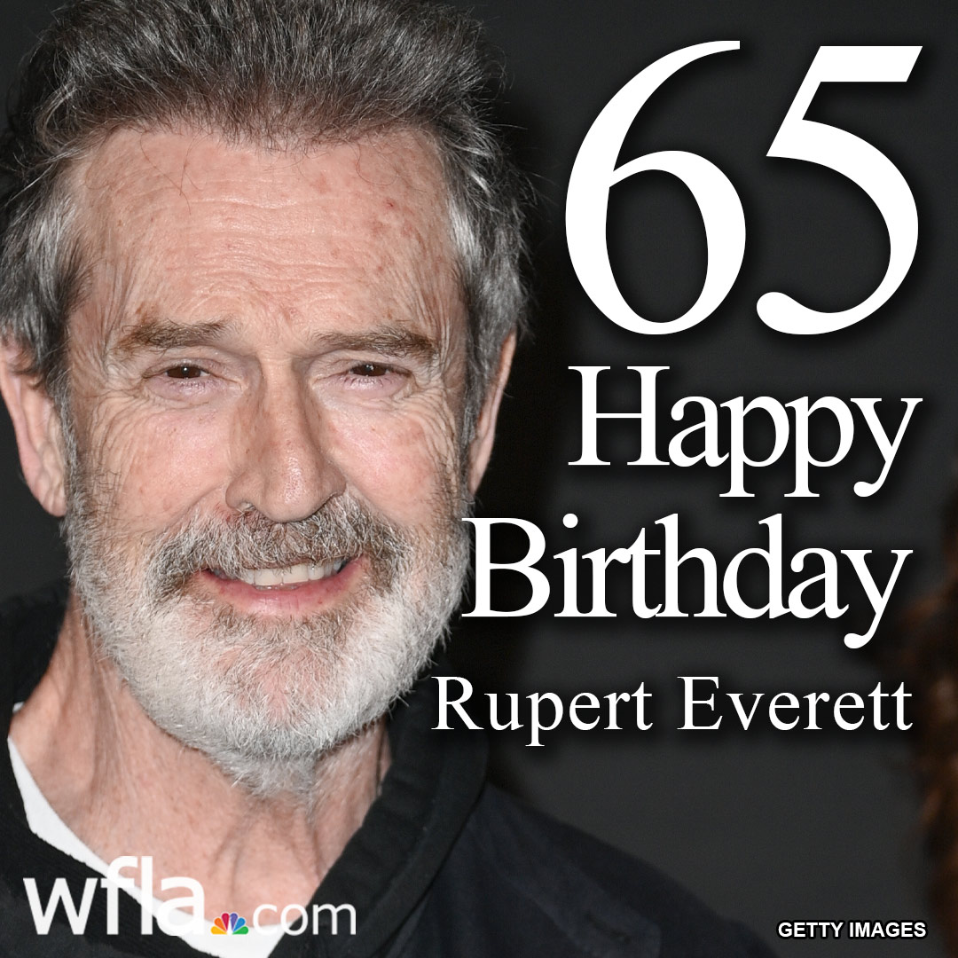 HAPPY BIRTHDAY! Actor Rupert Everett is turning 65 today! bit.ly/3iC12Ci