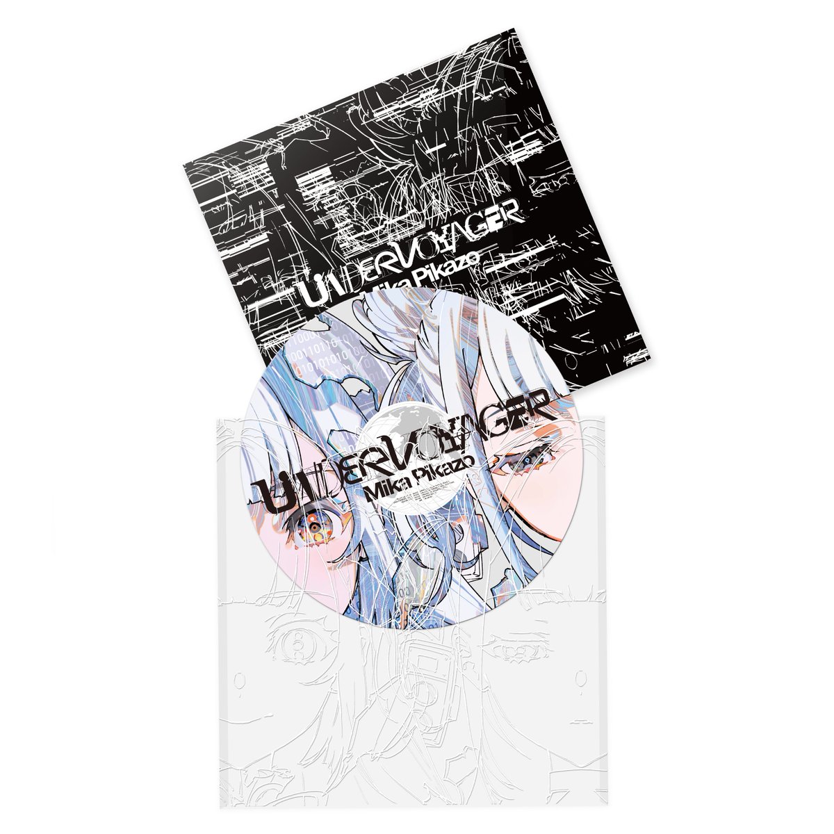 ◤展示会図録 発売決定◢|| 「UNDER VOYAGER」 315mm×315mm 特殊クリア