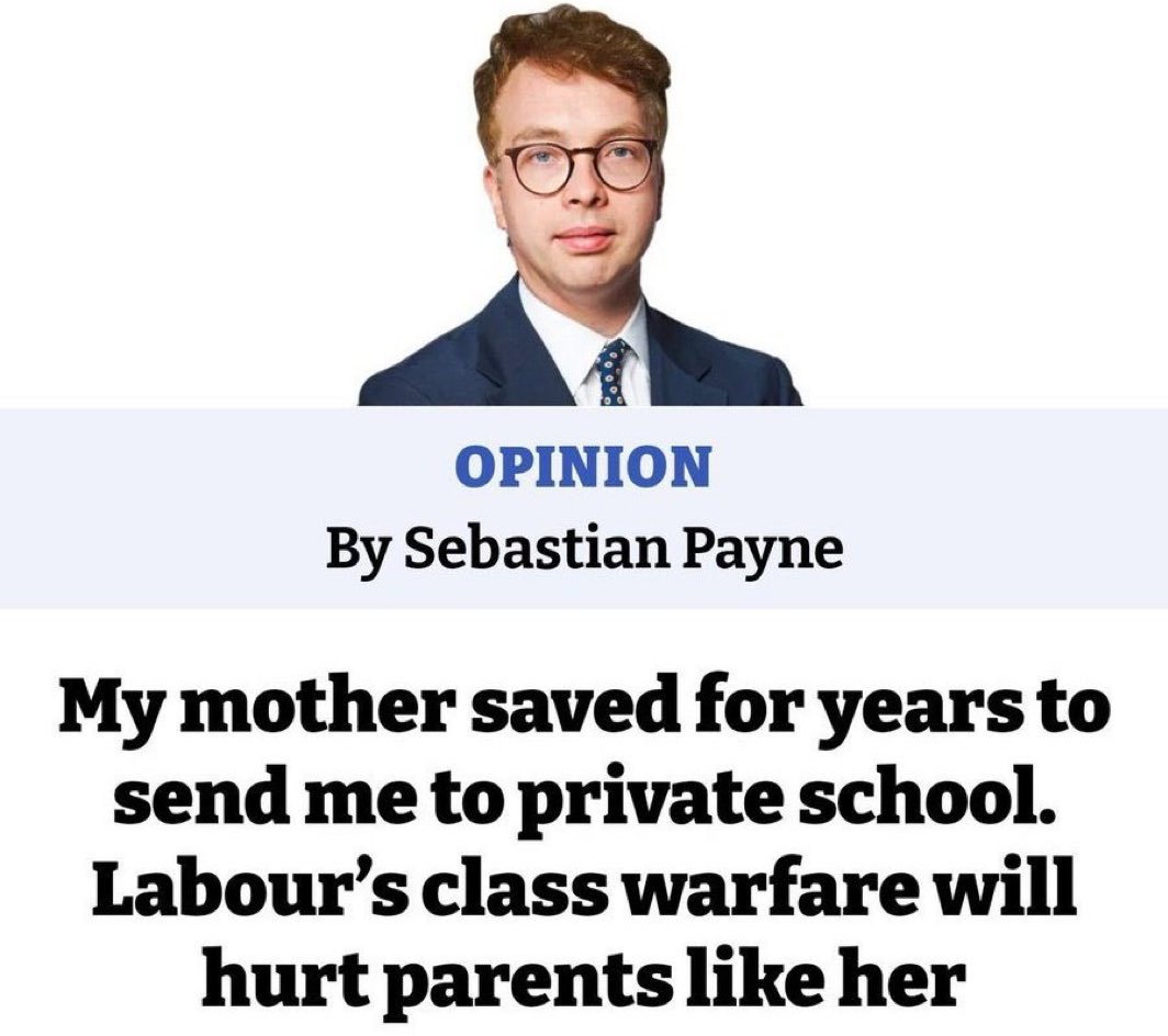 I suspect she had to do this, because she knew you get bullied relentlessly for looking like Michael Gove had been strained through a wanksock