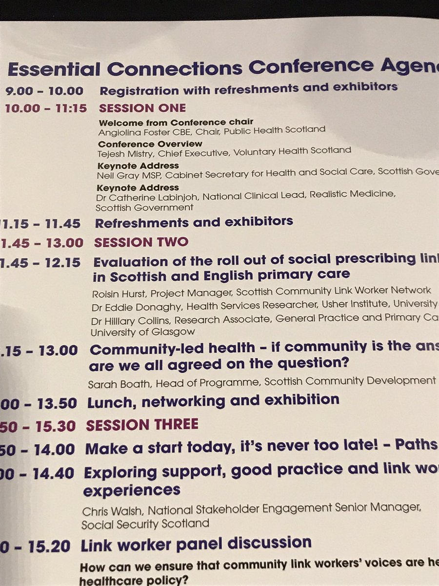 Agenda and session one underway to a packed room. Great to see so many fabulous like minded people come together @ScotCLWnetwork #SCLWNConf24 #makeslinks