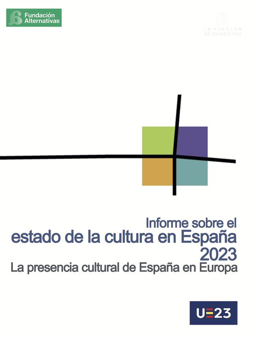 📊 'Un 5,3 es la calificación que obtiene la cultura en España, dos décimas por encima del resultado obtenido en la anterior encuesta de 2020' Descarga el 'Informe sobre el estado de la cultura en España 2023' 📗 bit.ly/47nZYbO Presentación📹 bit.ly/40NdRh8