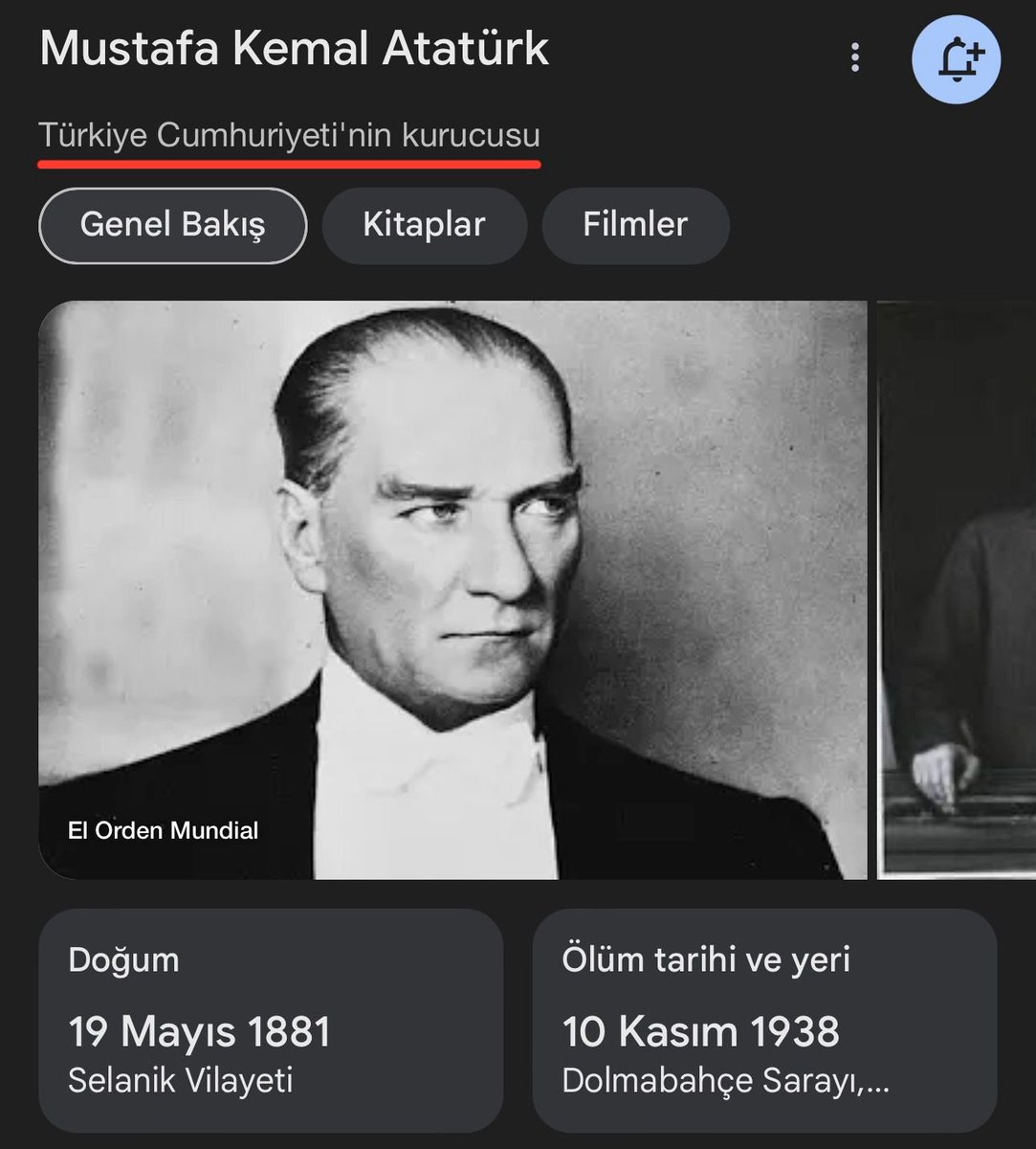 Google, gelen tepkiler üzerine Atatürk ile ilgili 'Eski Cumhurbaşkanı' ifadesini 'Türkiye Cumhuriyeti'nin Kurucusu' olarak değiştirdi.