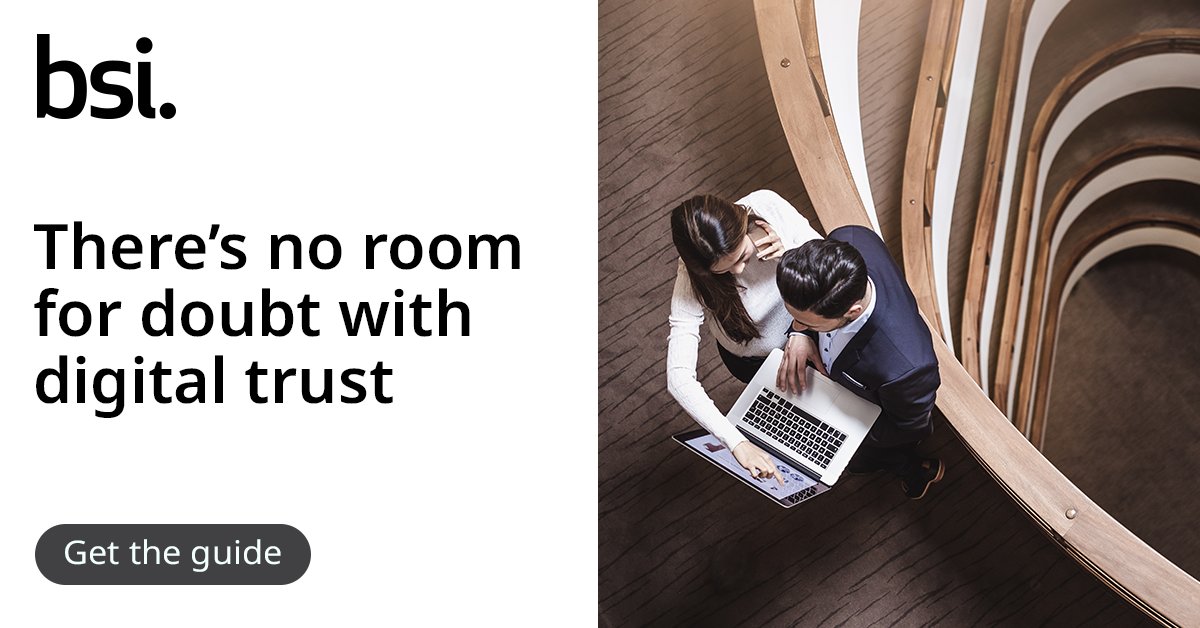 Boost customer trust by safeguarding their personally identifiable information (PII) with ISO/IEC 27701. Our implementation guide helps you strengthen #digitaltrust and forge stronger relationships. Access it here: page.bsigroup.com/l/73472/2024-0… 
#ISO27701 #dataprivacy