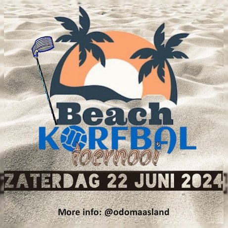 🗓️ The date for the ODO #BeachKorfball Tournament 2024 is known: Saturday, June 22.

📍 Beach Field Complex ODO Maasland, NED 🏖️⚽

📰 More info: @odomaasland

#korfball #beachkorfbal #korfbal #corfebol #korfbol #corfbol #合球 #コーフボール #कोर्फबॉल #코프볼 #คอร์ฟบอล #කොර්ෆ්බොල්