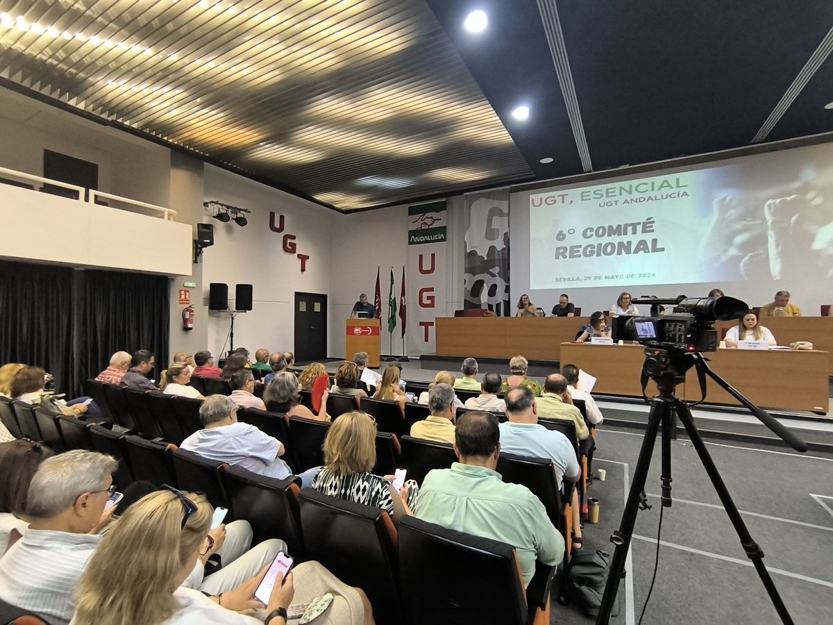 🗣️ @SG_UGTAndalucia Tenemos que endurecer la regulación del despido. El derecho al trabajo, constitucionalmente reconocido, no puede ser ninguneado por una regulación obsoleta y que supone un atentado contra un derecho básico de toda persona trabajadora. #Comite