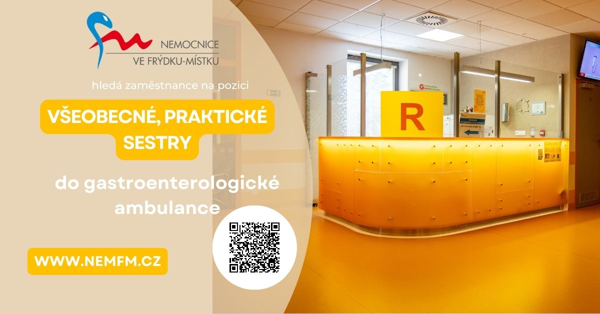 nemocniceFrydek's tweet photo. 🏥 Hledáme novou posilu do našeho týmu✅

Jsme nemocnice v srdci Beskyd a hledáme  všeobecné sestry, praktické sestry do gastroenterologické ambulance 🍎

Staňte se součástí naší nemocnice⬇️❤️ https://t.co/YtO1J6mmSB