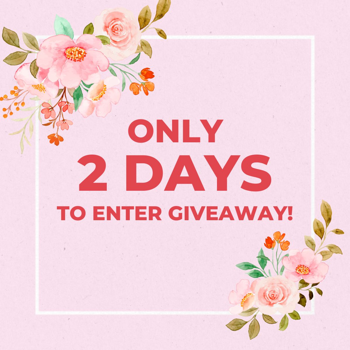 Only 2 Days Left to #Win ⏳🎉

Just a friendly reminder that our incredible giveaway is coming to an end in just 2 days!🎉🎈

Click Here to Enter: instagram.com/p/C6_Bb8ouJH_/ ☀️🥳

✨LIKE, FOLLOW, TAG &amp; SHARE #HDMAYGIVEAWAY24