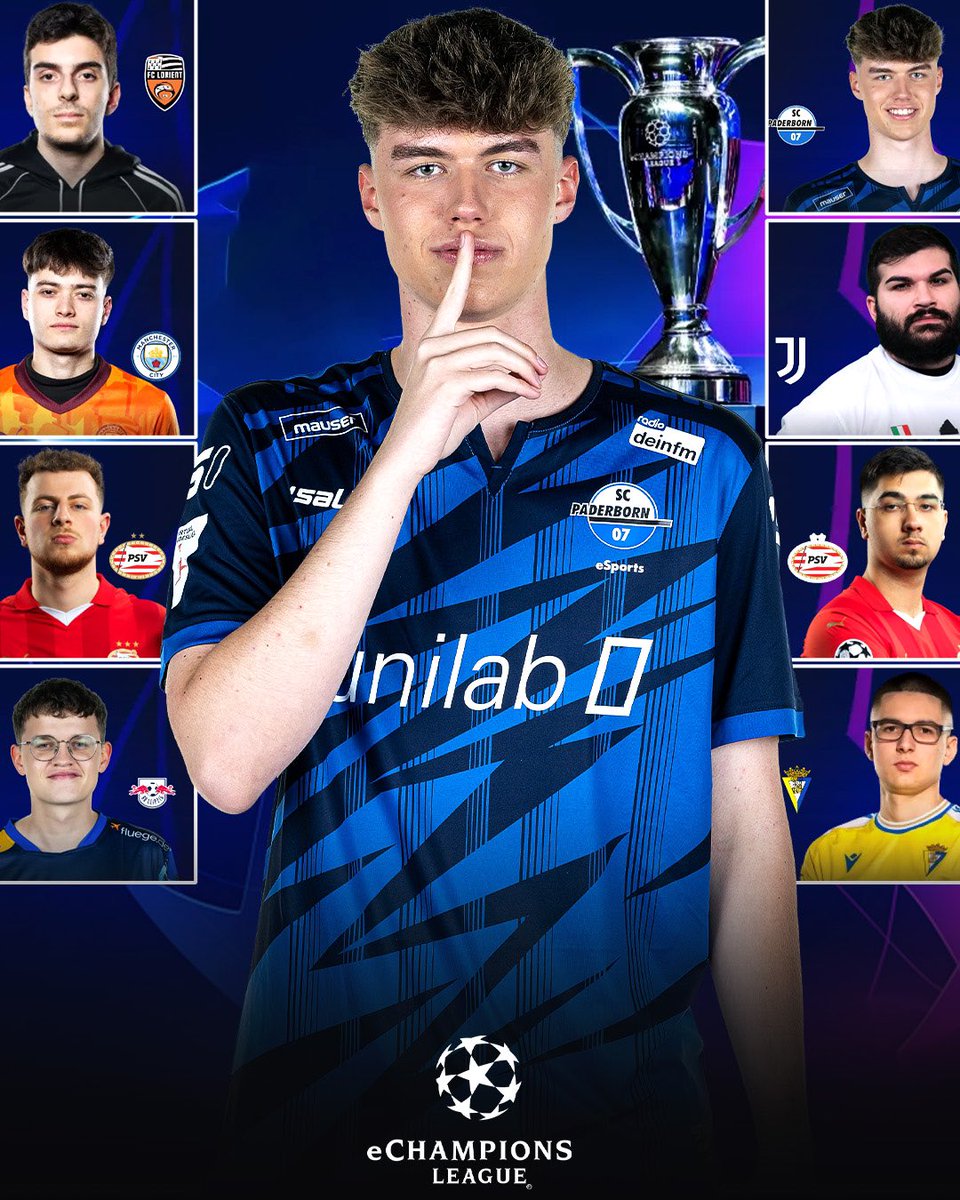 🇪🇺 @SCP07_Jonny kämpft heute ab 17 Uhr um den Titel der 𝙚𝘾𝙝𝙖𝙢𝙥𝙞𝙤𝙣𝙨 𝙇𝙚𝙖𝙜𝙪𝙚 🏆

In den vergangenen Wochen hat sich Jonny bis ins Viertelfinale gespielt und steht jetzt vor drei entscheidenden Runden bis zum Henkelpott! 🔥

#eChampionsLeague #eCL #easportsfc