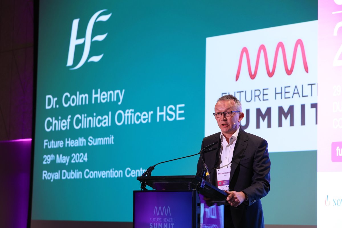 Our last speaker for Session 1: Colm Henry @CcoHse is an Irish consultant geriatrician and Chief Clinical Officer of the Health Service Executive @HSELive since April 2018. @InvestnetEvents #FHSummit24