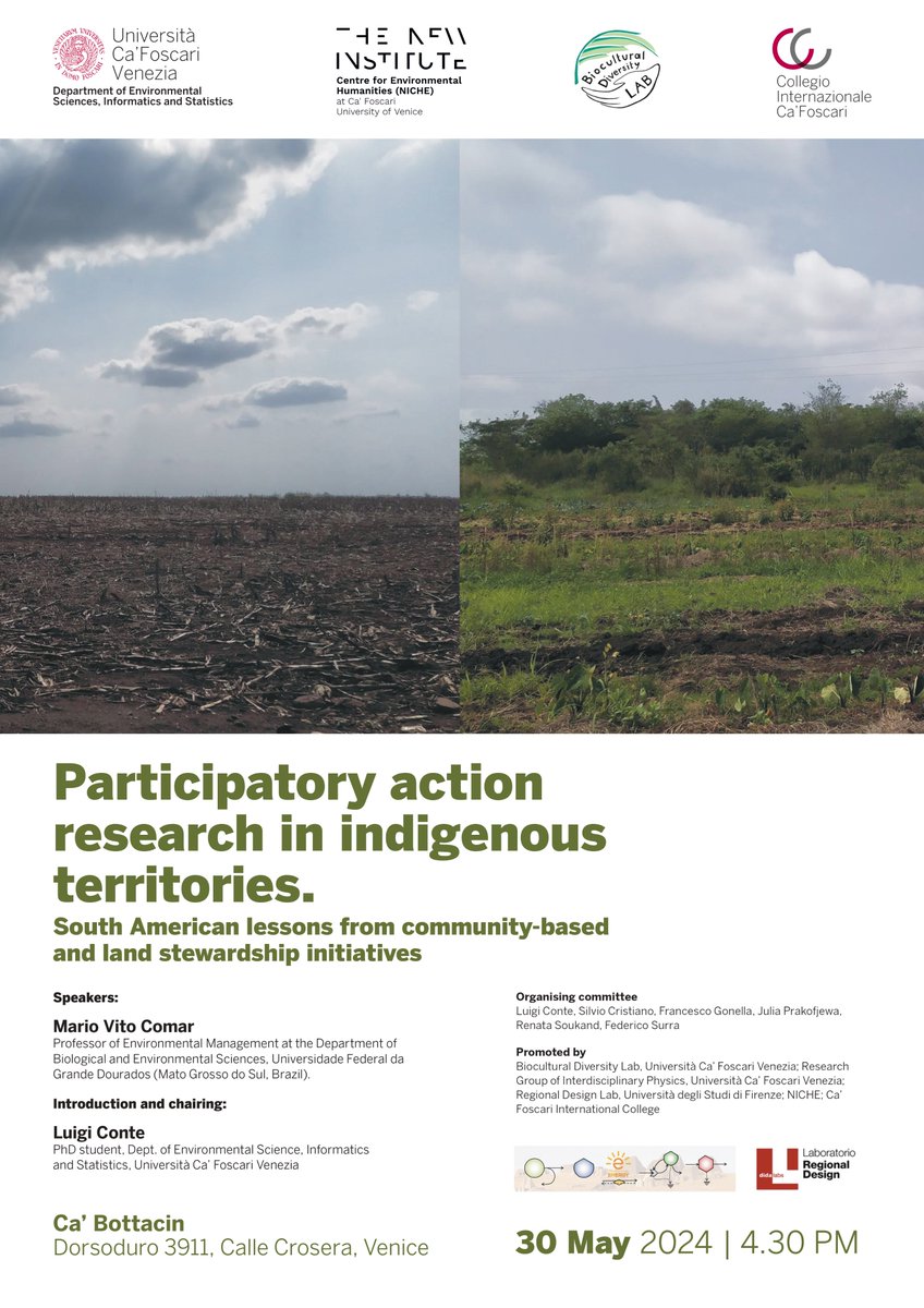 Julia Prakofjewa (@juliaprakofjewa) on Twitter photo Join us at <a href="/CaFoscari/">Unive Ca' Foscari</a> tomorrow for an incredible talk by Brazilian professor Mario Vito Comar on Participant Action Research! Join us at <a href="/CaFoscari/">Unive Ca' Foscari</a> tomorrow for an incredible talk by Brazilian professor Mario Vito Comar on Participant Action Research!