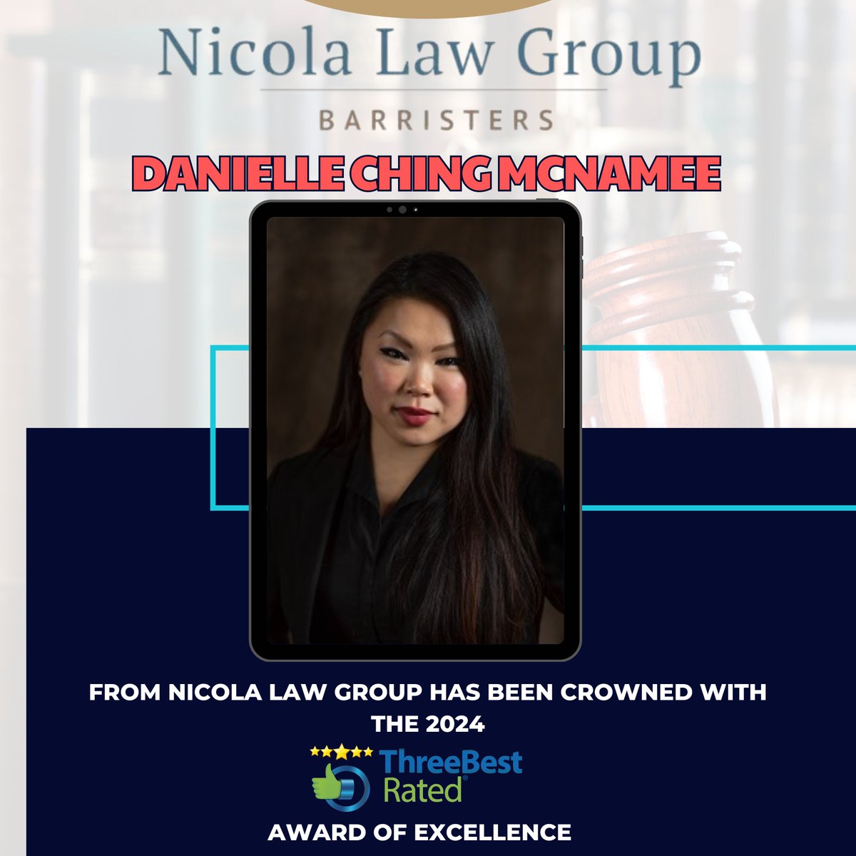 ThreeBestRated's top Kamploom ciminal lawyer award goes to Nicola Law Group's young lawyer! 

einpresswire.com/article/715151… 

#Lawyers #lawyer #lawfirm #lawyers #advocate #attorneygeneral #Awards #awardwinning #LawAndOrder #legalprofessionals #awardwinning #Awards #bestbusiness