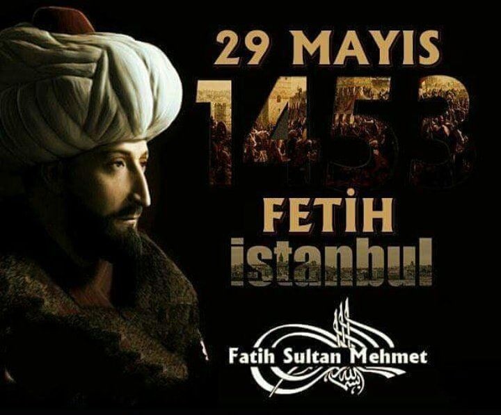 Esselâmü Aleyküm kardeşlerim Cümleten Hayırlı vakitler #İstanbulunFethi #FatihSultanMehmetHan