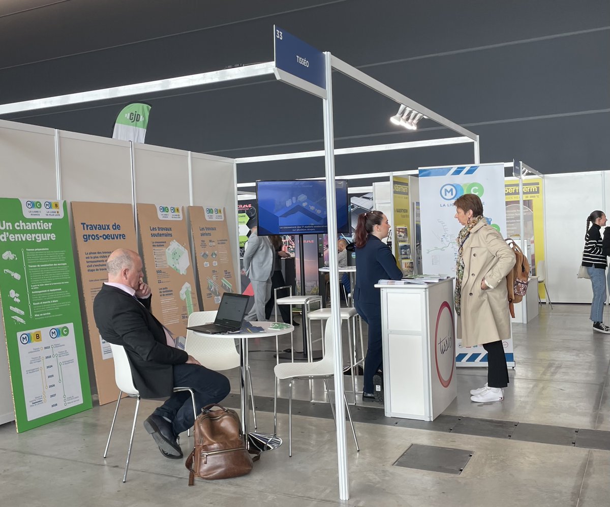 🤝/Rencontrons-nous
Acteurs de la #mobilité, venez rencontrer les équipes de la Maison du Métro délocalisée au #MEET à l'occasion du #M2S #MobilitySolutionsShow et découvrez tout de la #LigneC, de la #ConnexionLigneB et de la #LigneAeroport !