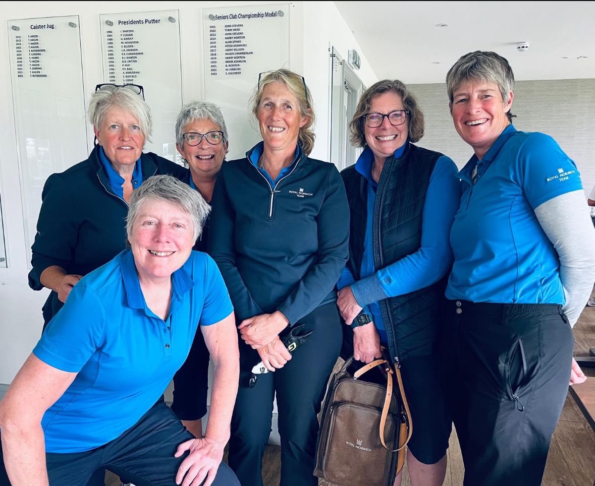 The GYC ladies had an amazing friendly match last Friday - against wonderful @royal_norwich opponents. The match ended in a tie, but the real victory was the fun & friendship we all experienced & guess what? There was no rain! #sportmanship #golfers