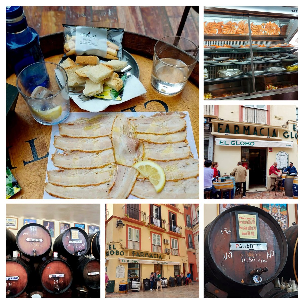 Qué bien van estas raciones con un buen vino dulce de Málaga. ¡Ven a disfrutarlas con nosotros! How well these meals you can taste with a good sweet wine from Malaga. Come and enjoy them with us!