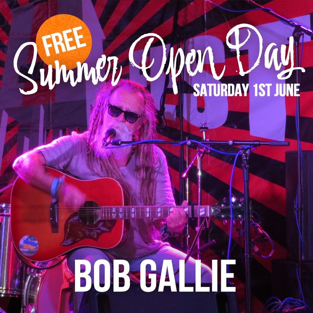 3 days to go until Bob Gallie plays the acoustic stage at our FREE Summer Open Day!

Join award-winning acoustic artist Bob Gallie in the Lady Chapel at 5:10pm on Saturday 1st June. More information here: glastab.be/OpenDayInfo