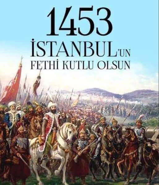 #İstanbulunFethi'nin 570. yıl dönümü kutlu olsun! Büyük Komutan Fatih Sultan Mehmet Han'ı rahmet ve minnetle anıyorum.