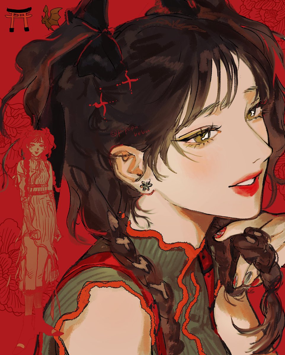 《リプきた絵文字でキャラデザ》