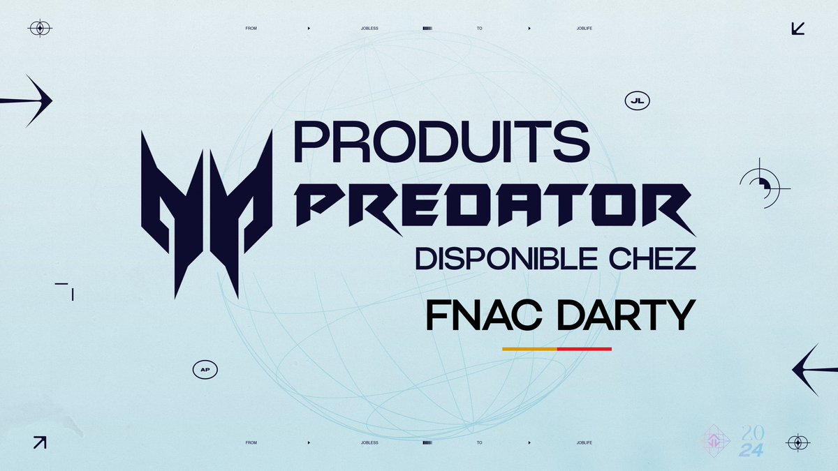 JoblifeEsport's tweet image. Retrouvez vos produits Predator disponible chez FNAC ! 🖥️