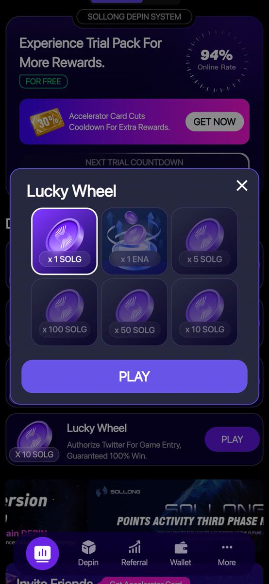 🚀 Sneak Peek of the SOLLONG PLUTO Update!🚀

Exciting new features are coming soon! Are you ready? 🎉 The Lucky Spin Wheel is about to launch with tons of surprises waiting for you! 🎁

Don't miss out, join in the fun! ✨

#SOLLONG #Update #LuckySpinWheel #ExcitingTimes