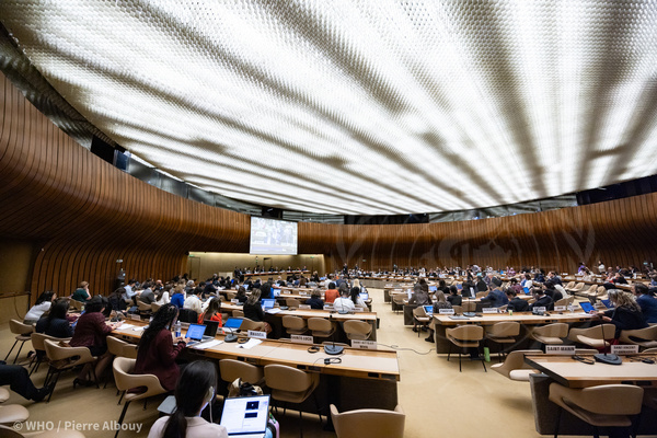 📍 #WHA77 in Geneva 🇧🇪 As EU Presidency @EU2024BE and represented by the @BelgiumDGD Health team, Belgium delivered the common 🇪🇺 statement on the EU #GlobalHealth Strategy promoting equitable access and a rights-based approach to global health for all.