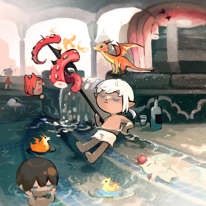 well… just want to show the lil sinking Alphinauld to the world again 