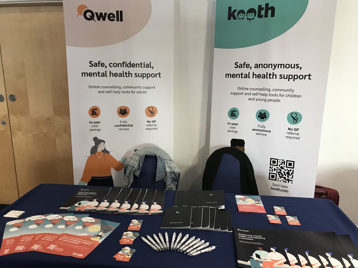 Delighted to be at the Children in Scotland conference for the next two days. Come and chat to me and ⁦<a href="/KirstyKooth/">Kirsty Forsyth</a>⁩ all things mental health or come to my workshop tomorrow at 11. #CiSAC24 #mentalhealth
