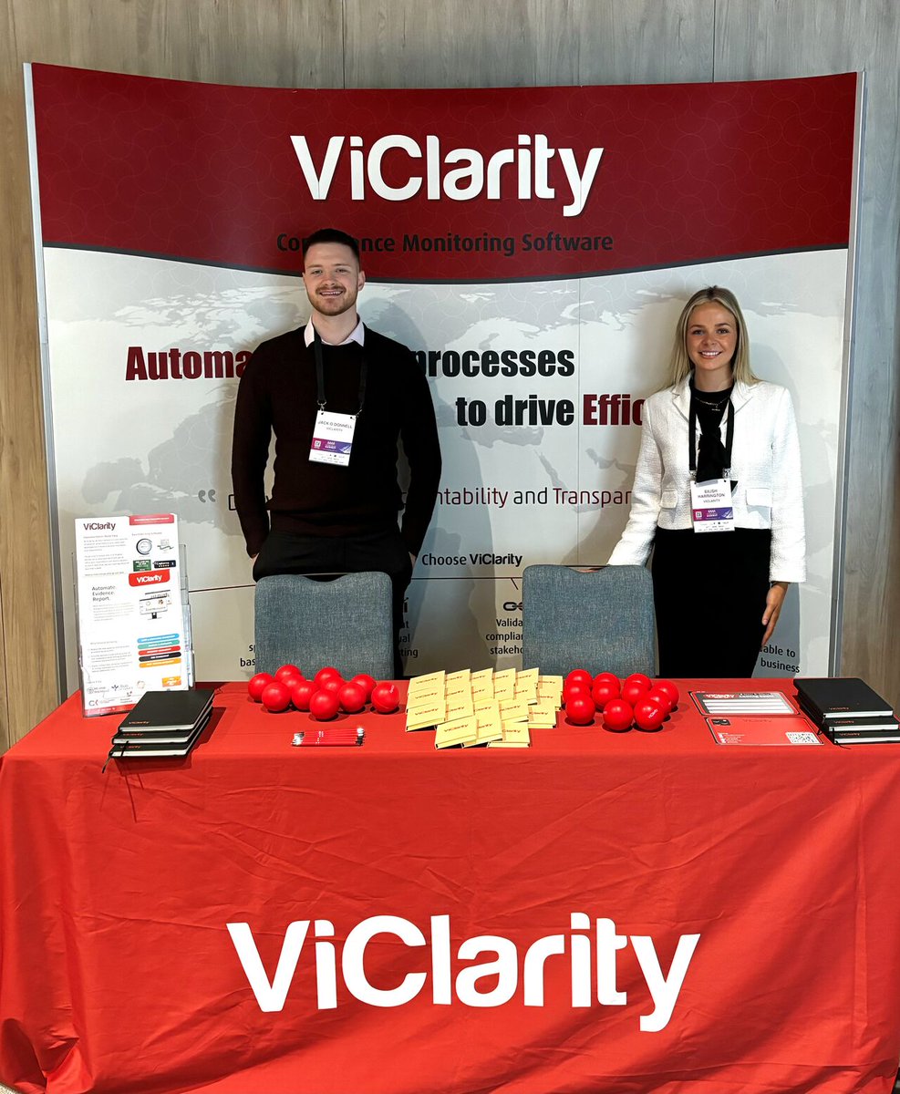 Busy morning at the Future Health Summit in Dublin Royal Convention Centre✨ Come visit the ViClarity stand and explore our solutions for compliance auditing, risk management and much more🚀 @HealthIreland #FHSummit24 #ViClarity #healthcarecompliance