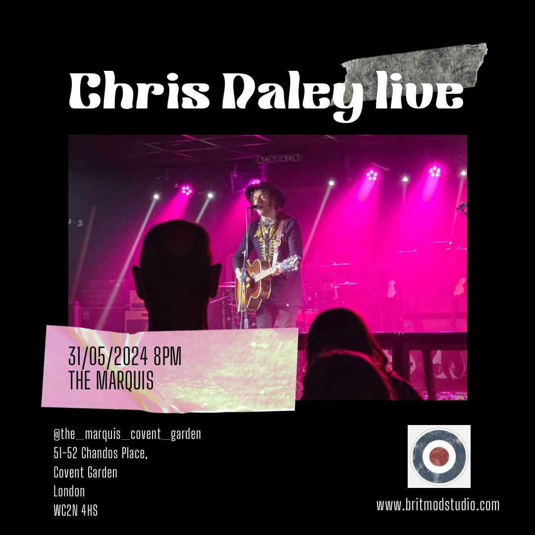 Friday night catch me live and acoustic showcasing my brand new material plus mod, indie, britpop and soul classics  <a href="/TheMarquisCG/">The Marquis</a> records spun before and after, free entry #livemusic #mod #indie #britpop #soul #songwriter #coventgarden