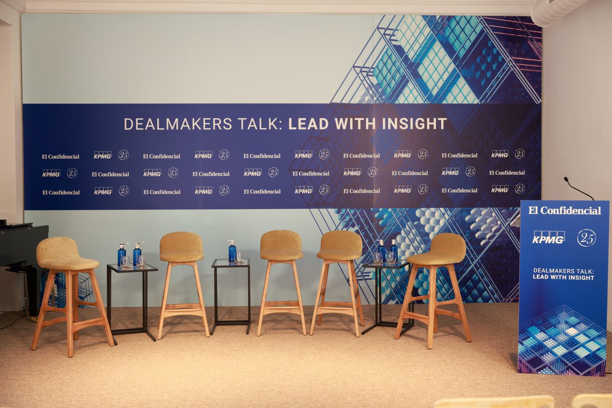 Todo preparado para la tercera edición del foro 'Dealmakers talk' centrado en private equity y finanzas corporativas.

El evento, organizado de la mano de @KPMG_ES, dará comienzo en pocos minutos y se puede seguir en directo a través del siguiente enlace
elconfidencial.com/empresas/2024-…