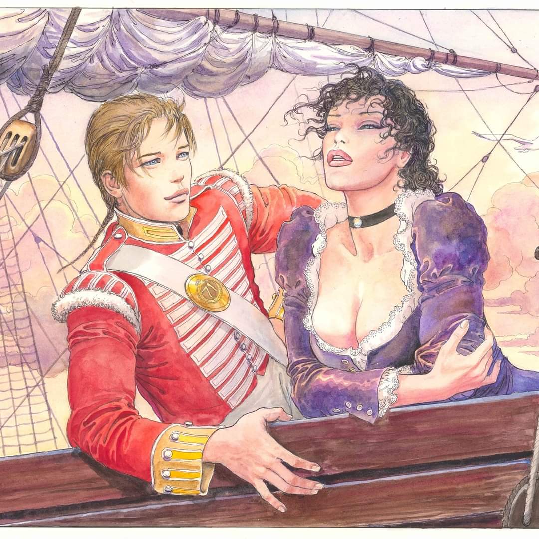 Oroscopi dicevano che a maggio avrei incontrato il grande amore.
Io non l'ho visto.
E voi?
[El Gaucho, Molly e Tom 🖌M.Manara]