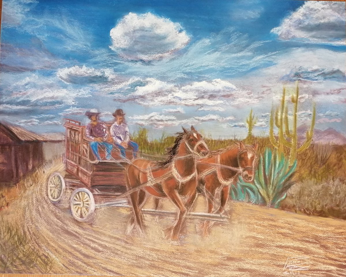 Gm gm my dear fam Check out my new artwork created by drypastel on @OmniFlixNetwork Title : Cowboys at Texas One edition Price : 75 IST Link : omniflix.market/c/onftdenomb0e… @FlixFanatics @chroniclesvault #nftfarnazpishro #drypastel