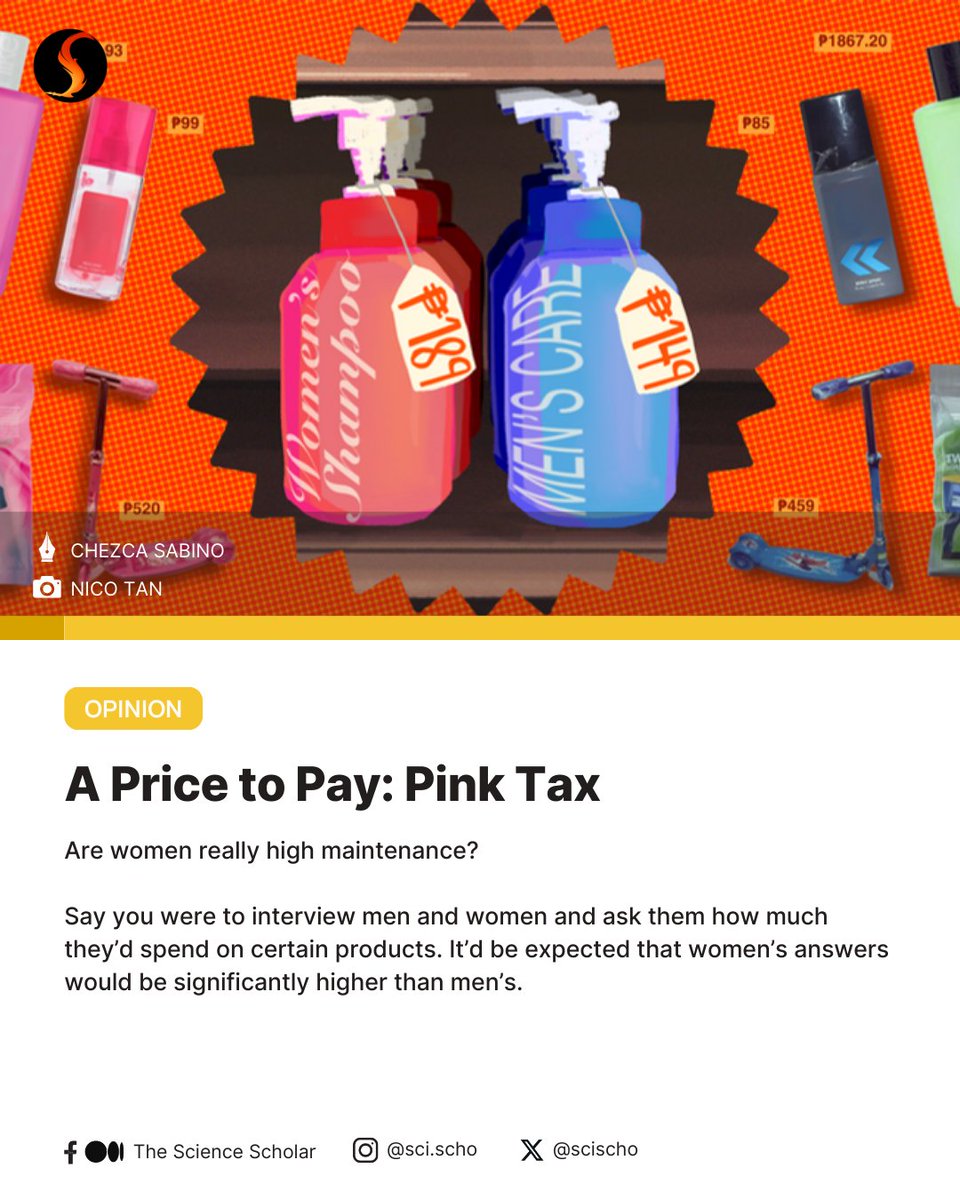#OPINION | “It’s a fact that women end up paying more for the same items that a man would. Not because they want to, but because they have to.” Read full story below to know more about the Pink Tax and Gender Equality Gap.  link.medium.com/AwYDmaJqZJb