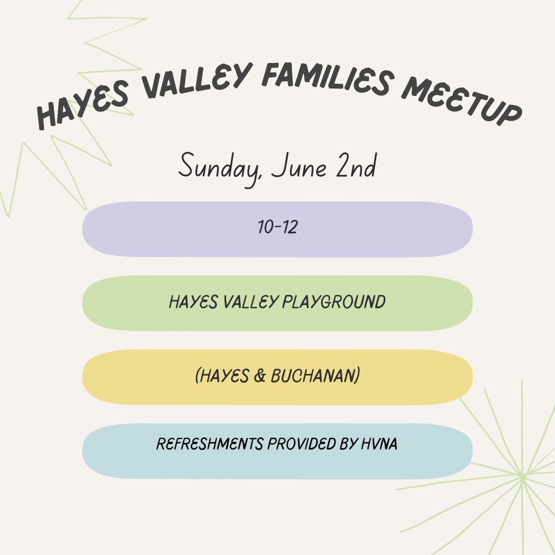 Hayes Valley Neighborhood Association tweet media