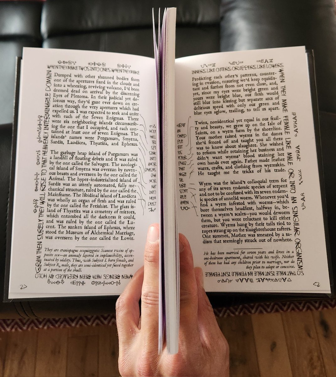 Elytron Frass (@elytron_frass) on Twitter photo an example of Moieties' marginalia readings (requiring simultaneous page number matching of the left and right sides). Moieties is available now at <a href="/subtlebodypress/">Subtle Body Press</a> an example of Moieties' marginalia readings (requiring simultaneous page number matching of the left and right sides). Moieties is available now at <a href="/subtlebodypress/">Subtle Body Press</a>