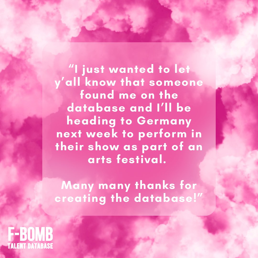 F-BOMB THEATRE @fbombtheatre.bsky.social tweet media