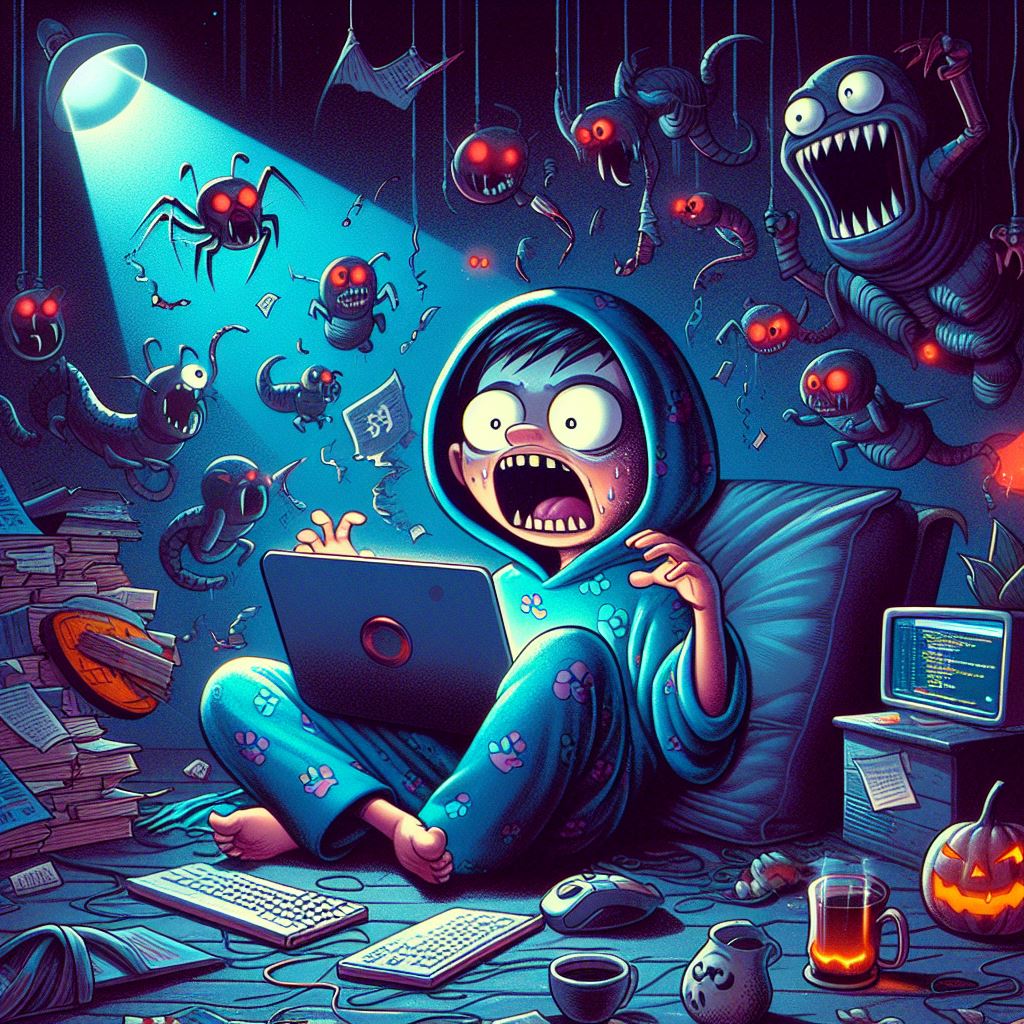 2/5: 😬 Ever commented out a giant chunk of code only to realize it was the only thing working? Let’s just say I’ve achieved peak “control+Z, control+Z, control+Z” this week. #undothedamage #pleasesendhelp