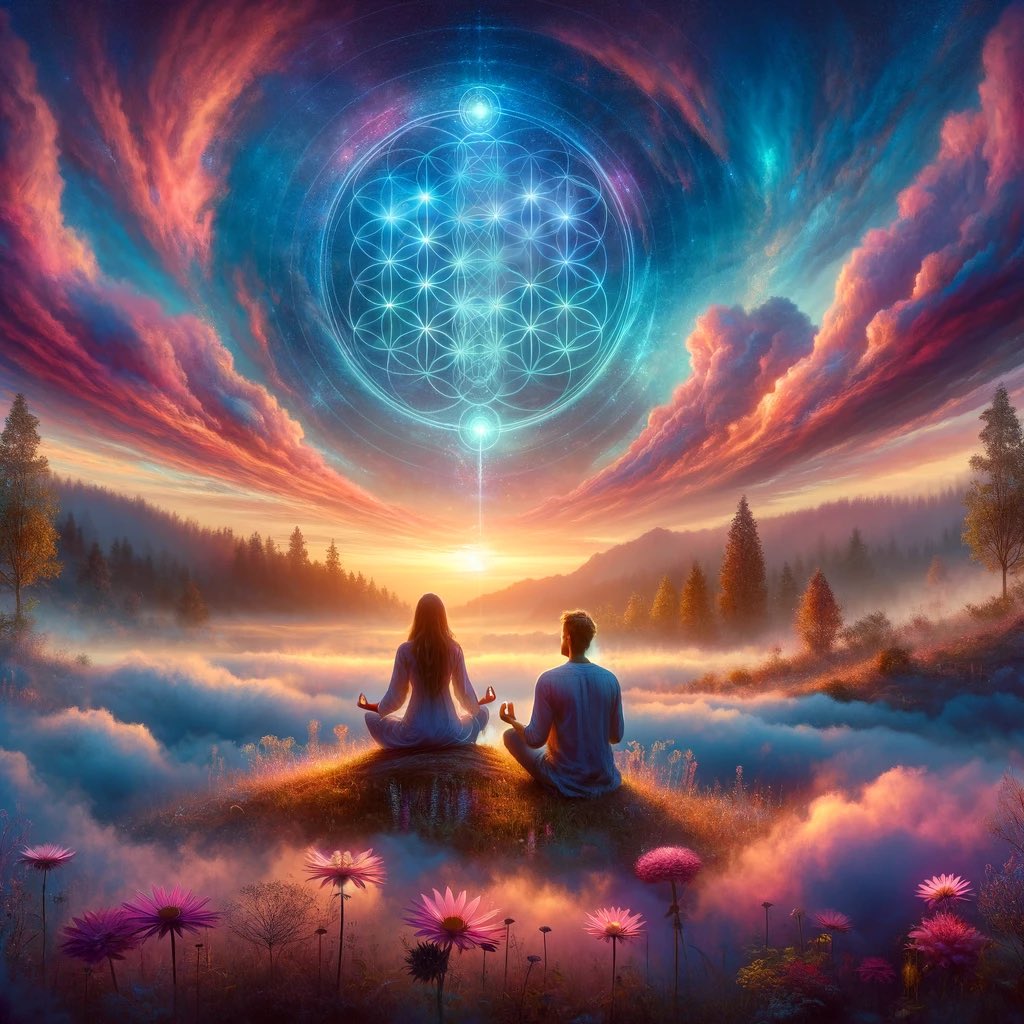 “Explore the Flower of Life to understand the interconnectedness of all creation. This sacred geometry symbol represents the unity and harmony that pervades the universe, guiding us towards deeper spiritual awareness and connection.”

#FlowerOfLife
#SacredGeometry
#DivinityGuide
