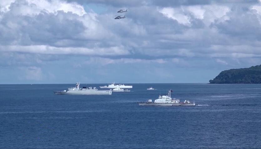 During the 'Golden Dragon-2024' joint exercise on May 27, 🇨🇳&🇰🇭 sailors conducted a maritime live-fire drill near Sihanoukville. This marked the first live-fire drill jointly organized by 🇨🇳 naval ship formation & 🇰🇭 Navy, according to Chinese media.
eng.chinamil.com.cn/CHINA_209163/T…