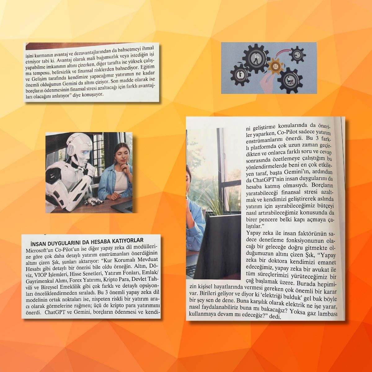 TookenAcademy's tweet photo. 🚨 Yapay Zeka birçok insandan daha güvenilir olabilir mi?

Tooken Kurucu Ortağı Hakan Şık, Para Dergisi’nde yapay zeka ve yatırım konusunu ele aldı. 🚀 https://t.co/xSYm9FGuxF