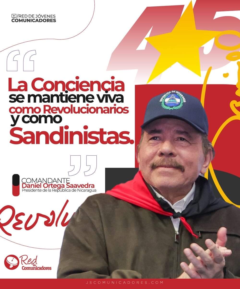 🔰 Palabras del Comandante Daniel Ortega en el Acto en Conmemoración a los 45 años del Inicio de la Ofensiva Final Insurreccional 🔴⚫️✊

#SoberaníayDignidadNacional 
#PLOMO19