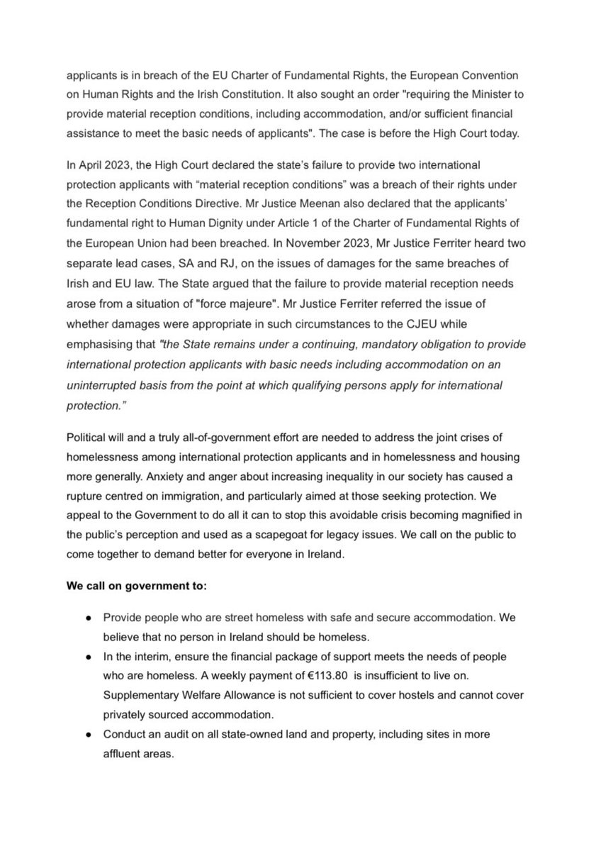 Irish Refugee Council tweet media