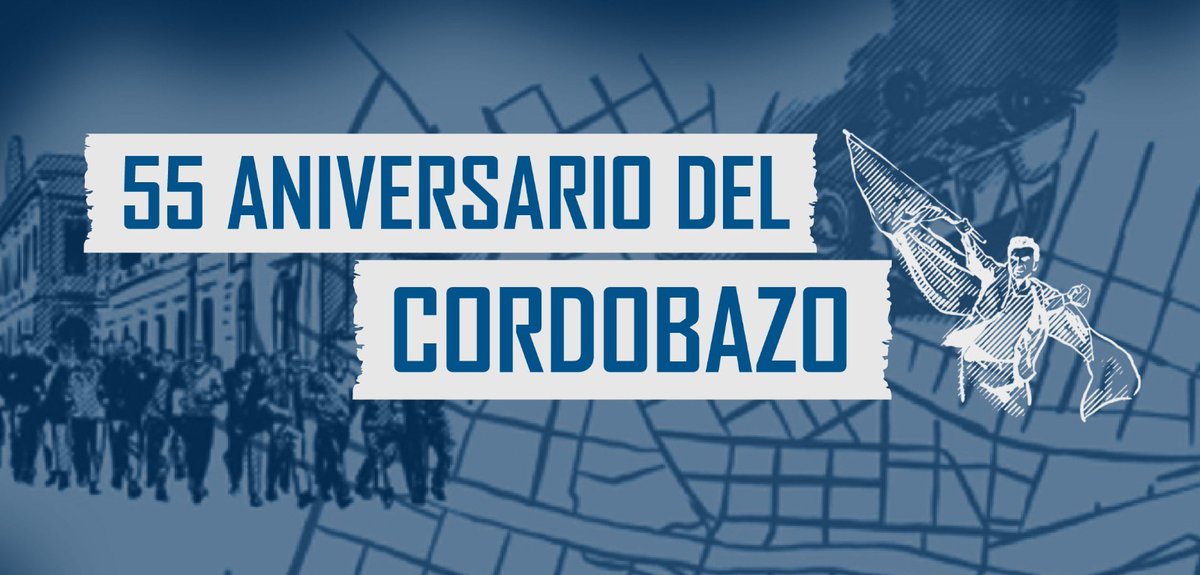 👉🏼 *A 55 años del Cordobazo, un abanico de propuestas culturales para conmemorar una de las gestas más significativas de nuestra historia*

📲 Más información: cordoba.gob.ar/a-55-anos-del-…