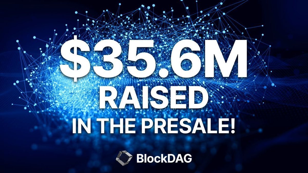 $35.6 Million raised! Your continued support solidifies our vision for a decentralized future. ⚡️ ⭐️Together, we are building something truly historic. Thank you for being part of this journey!❤️ purchase2.blockdag.network