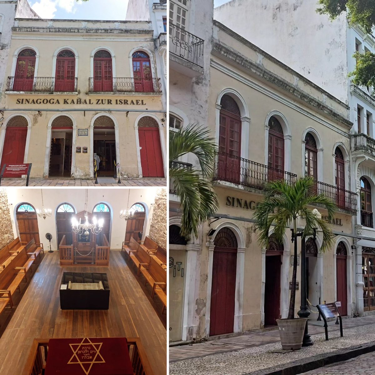 Kahal Zur Israel was a Jewish synagogue located at Rua do Bom Jesus in Recife, Brazil. It was established in 1636 by Portuguese and Spanish Sephardic Jews that had taken refuge in Dutch Brazil fleeing forced conversion.

#historyhustle #recife #synagogue