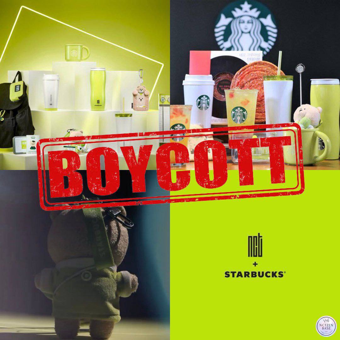 jungshasa's tweet image. pls drop 👇🏻

안녕하세요 SM님,

우리는 엔시티 또는 귀하의 아티스트가 S**BUC*KS 또는 팔레스타인에서 대량 학살 자금을 조달하는 회사를 연관시키거나 홍보하는 것을 원하지 않습니다.

저희의 우려 사항을 주목해 주십시오.

@SMTOWNGLOBAL @SMTOWN_Idn @NCTsmtown
#sm_보이콧_제노사이드