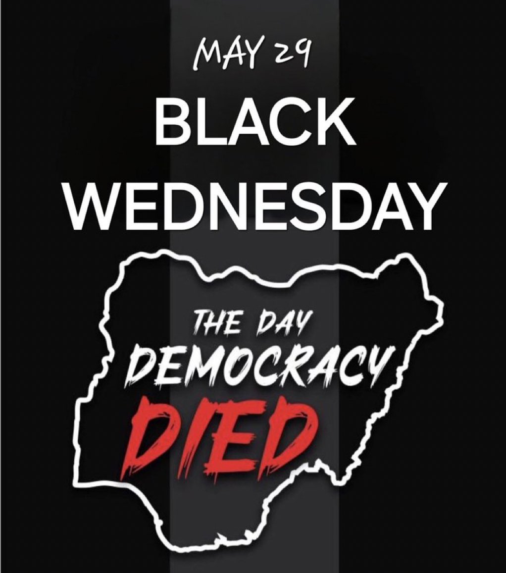 #BlackWednesdayInNigeria X #TinubuOneYearOfFailure