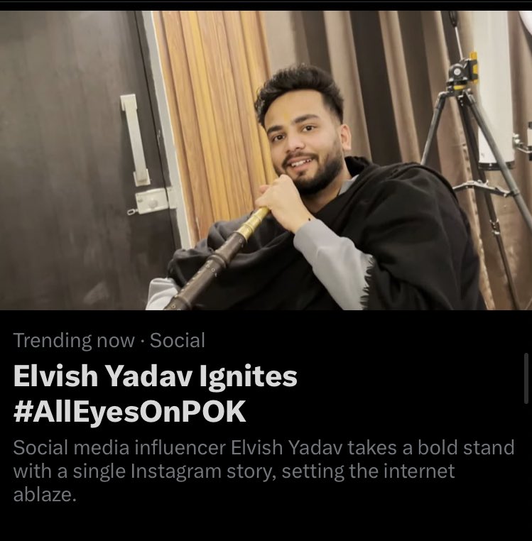 devvvvZx's tweet photo. Khinch do 🔥 
#AllEyesOnPOK #ElvishYadav https://t.co/WKc8xtSxJF